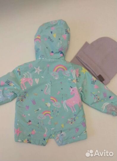 Куртка демисезонная + комплект шапка и снуд