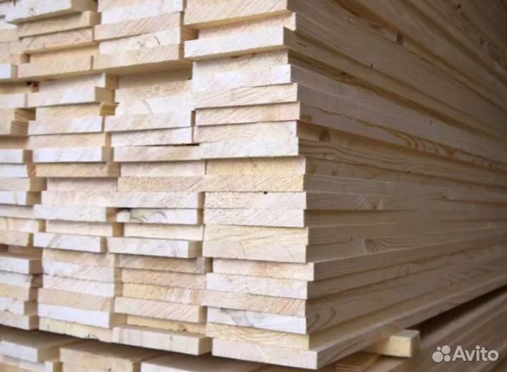 Доска обрезная строганная