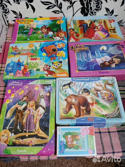 Пазлы,развивашки