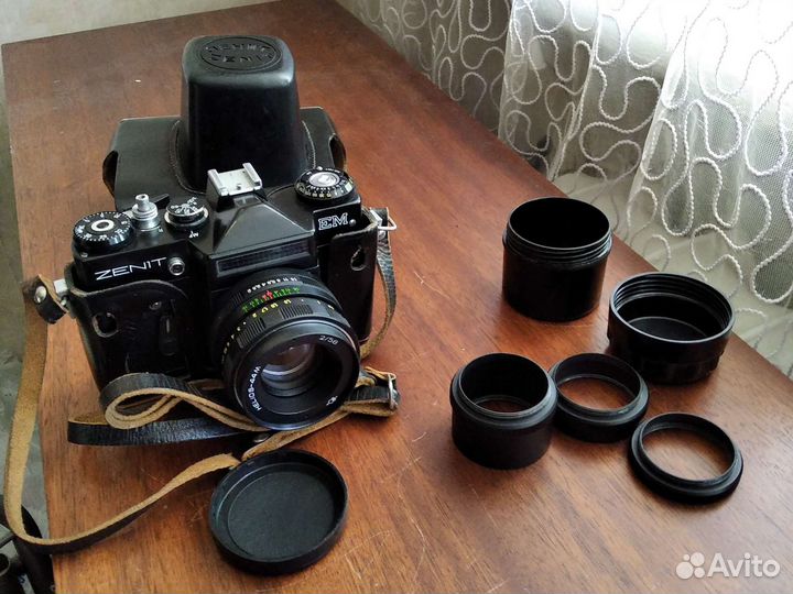Zenit em + helios 44m