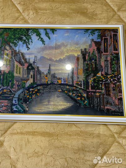 Картина вышитая биссером