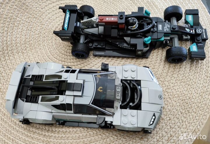 Mercedes AMG F1 W12 E Performance & Project 1 Lego