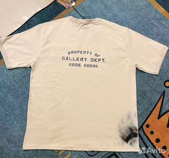 Футболка Lanvin x gallery dept