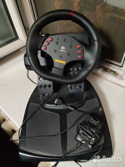 Руль logitech momo racing