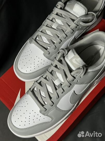 Кроссовки nike dunk low retro Grey Fog