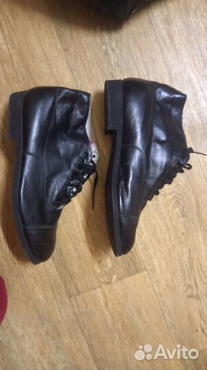 Ботинки СССР солдатские армейские кожа