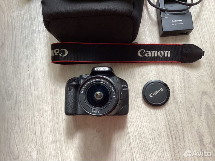 Canon 550d kit is пробег 25824