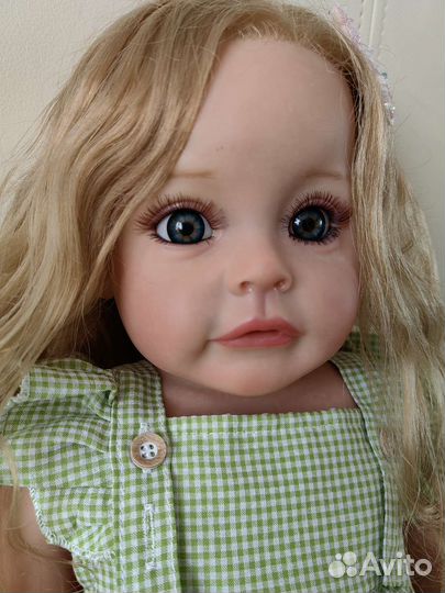 Кукла Реборн силиконовая 55 см девочка