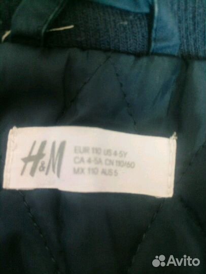 Куртка на мальчика 3/4лет