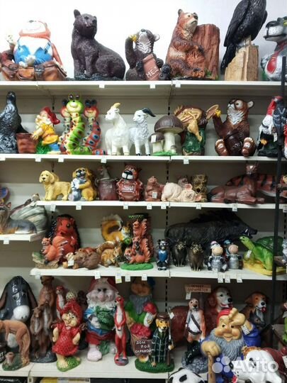 Садовые фигуры из полистоуна