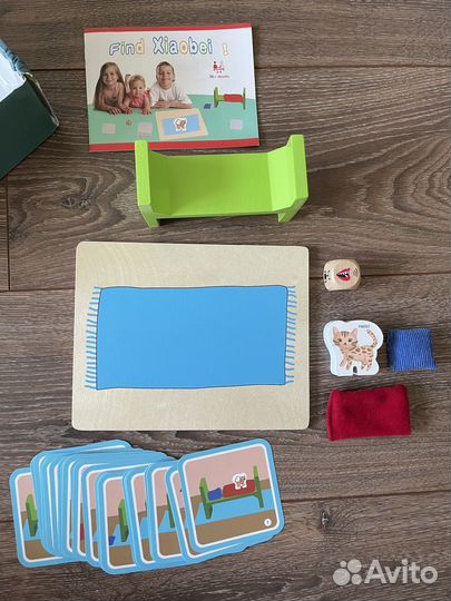 Карточки Melissa&doug и книга Где они живут