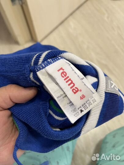 Шапка для мальчика демисезонная 48