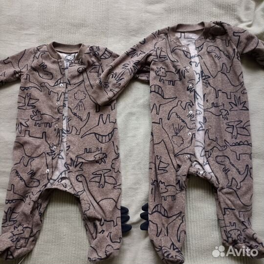 Флисовые комбинезоны 68 74