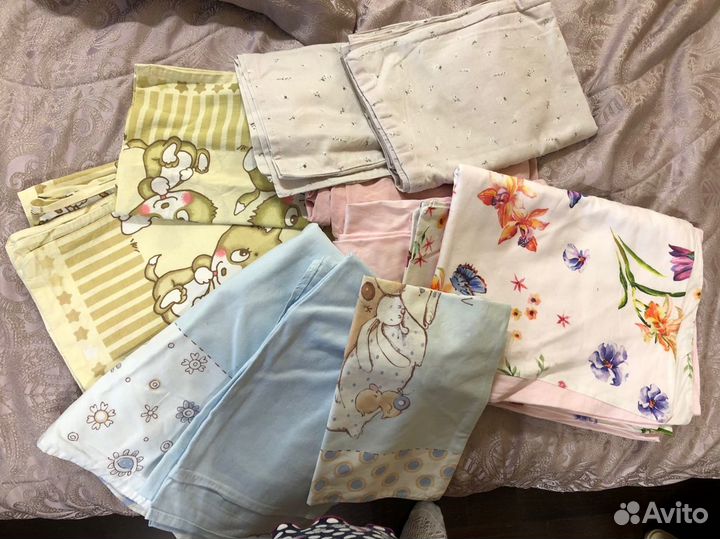 Постельное белье в детскую кроватку