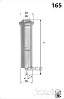 Фильтр топливный elg5432 Mecafilter