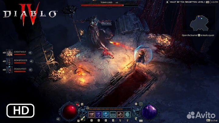 Diablo 4 ps4 (дубляж)