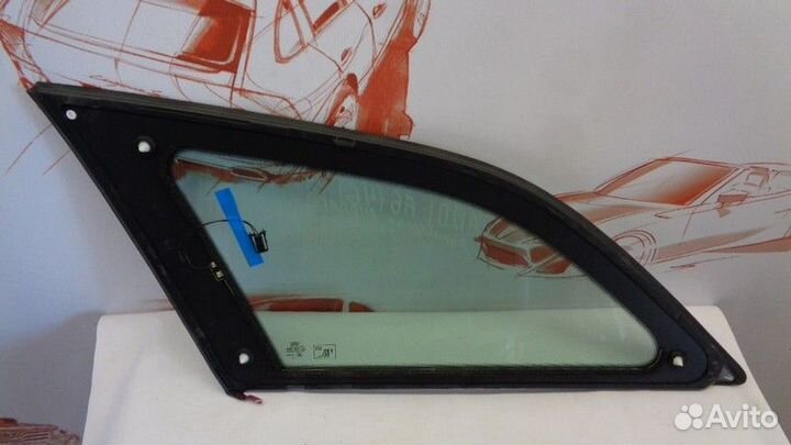 Стекло кузова боковое заднее правое Audi A6 (C7)