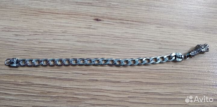 Браслет с головой змеи