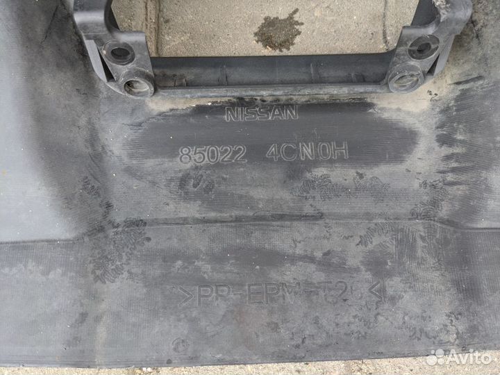 Бампер задний nissan X-trail (T32) под парктроник