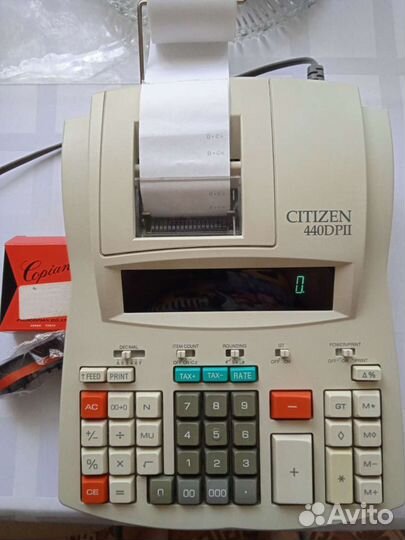 Калькулятор с лентой