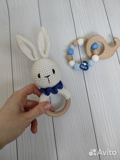 Вязаные погремушки