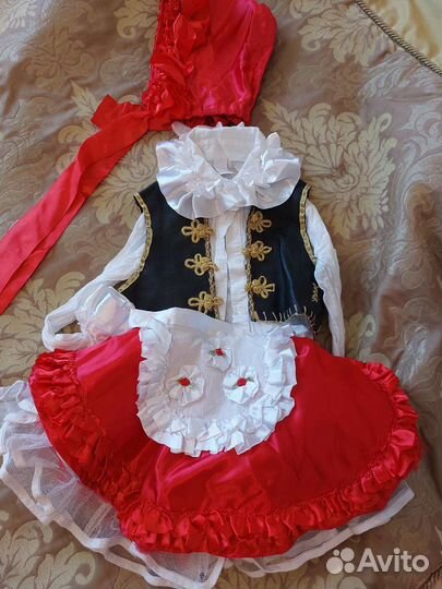 Костюм красной шапочки 98 - 104