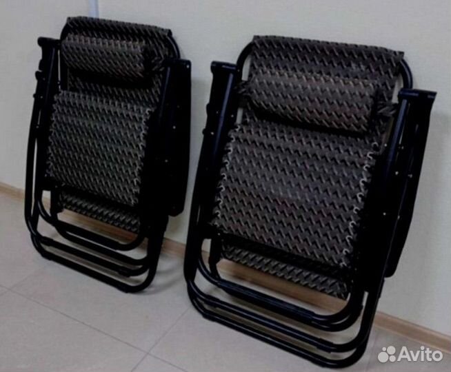 Кресло шезлонг складное