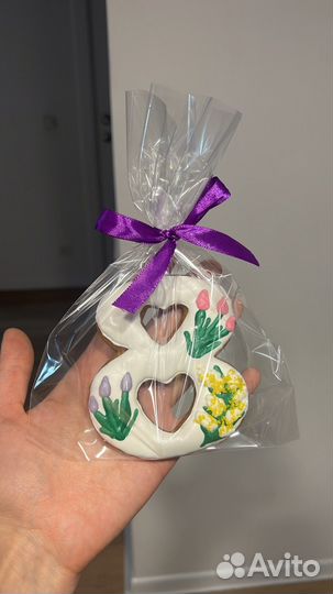 Имбирные пряники на 8 марта