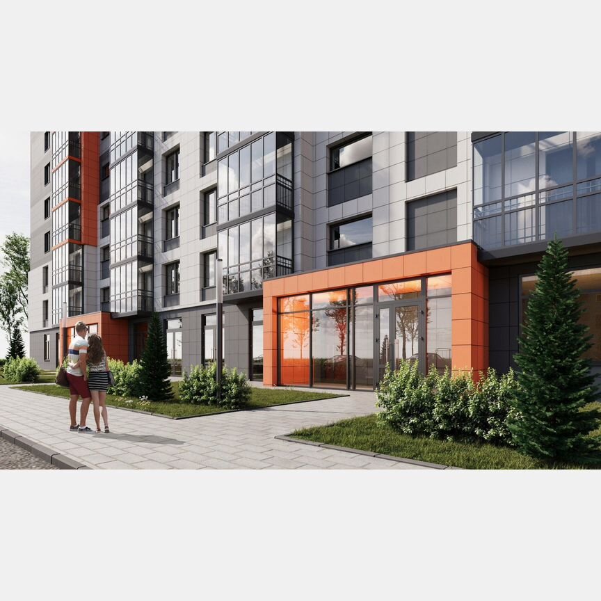 2-к. квартира, 60,7 м², 9/9 эт.