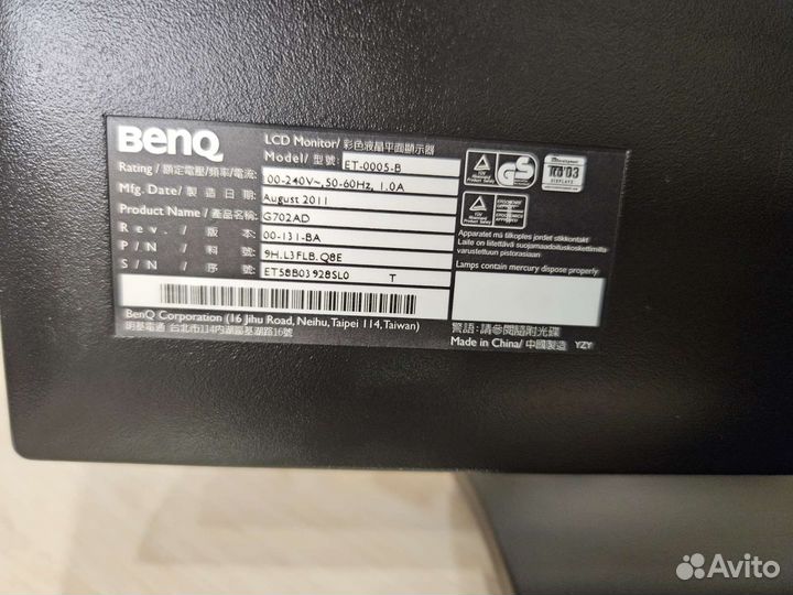 Монитор Benq