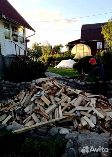 Дрова колотые привезем