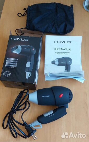Фен дорожный Rovus