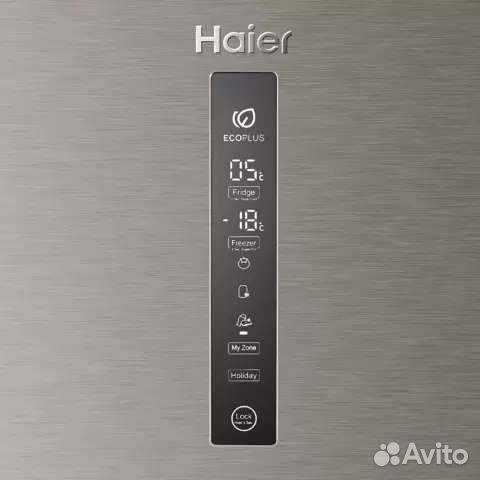 Холодильник Haier c4f744cmg сталь