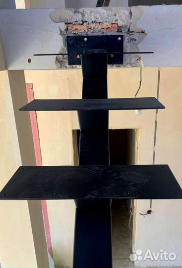 Лестница в стиле лофт