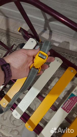 Детские санки с колесами