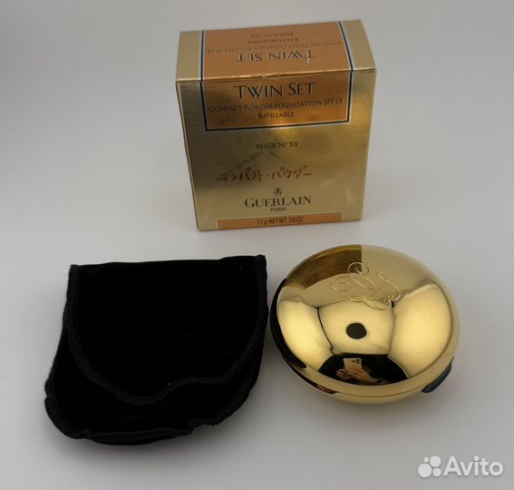 Guerlain пудра 53 beige винтаж 1999