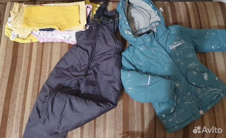 Пакет одежды на девочку 92 98