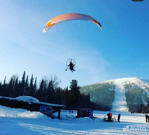 Полёт на Параплане