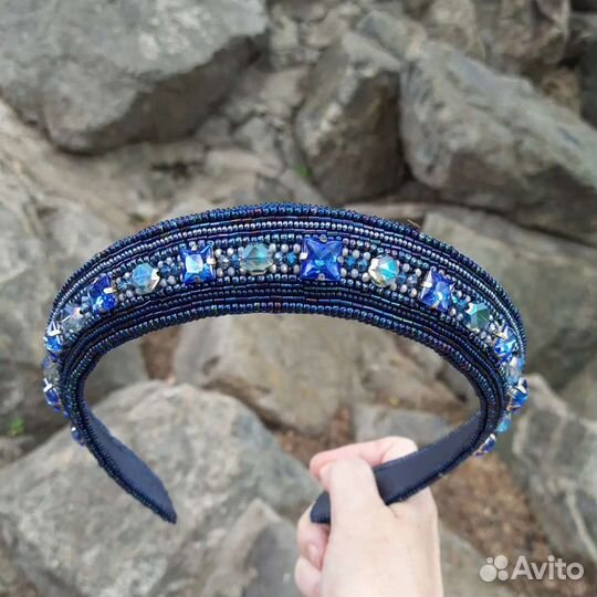 Ободок кокошник 