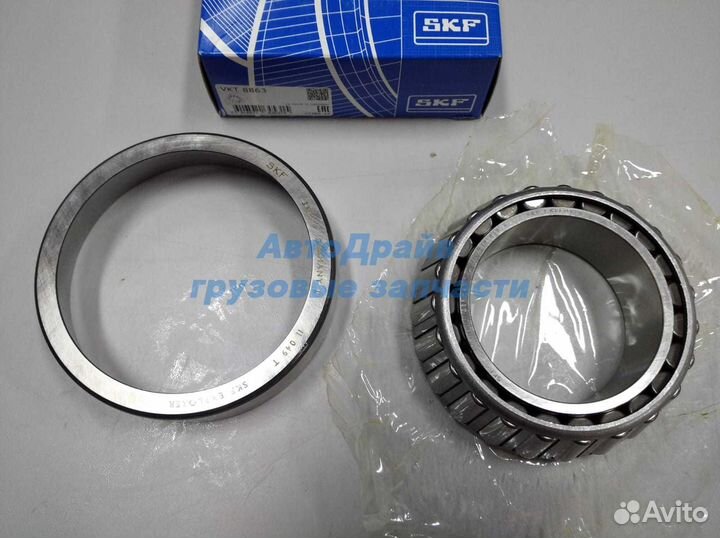 Подшипник ступицы грузовиков Ман Даф 75x125x37 мм