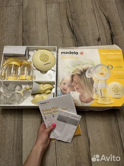 Молокоотсос medela swing maxi flex