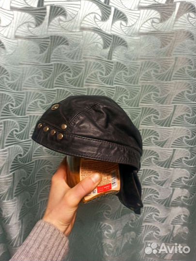 Бандана мужская кожаная