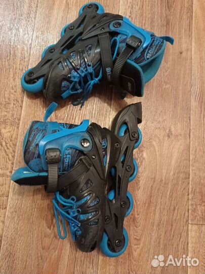 Роликовые коньки детские раздвижные