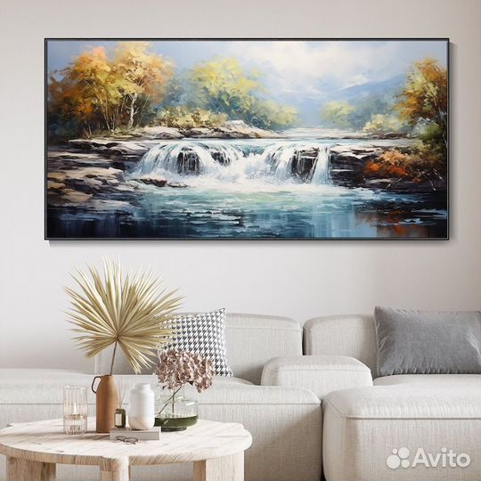 Интерьерная картина маслом на холсте Шедевр