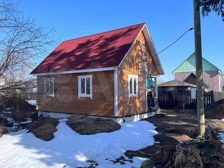 Дом 41,7 м² на участке 12 сот.