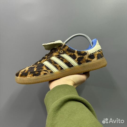 Кроссовки Wales Bonner x adidas Samba Pony Leopard