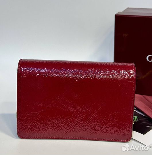 Сумка красная gucci premium