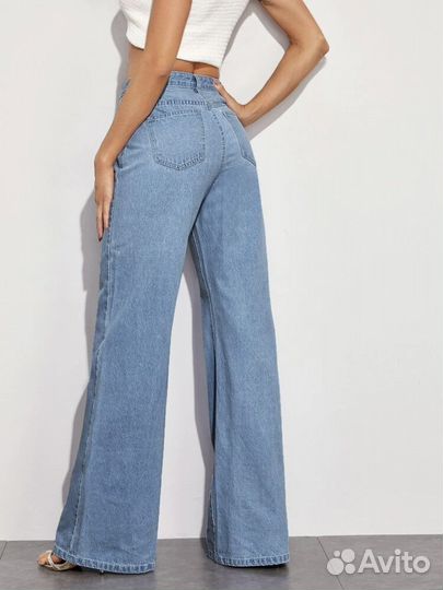 Джинсы клеш