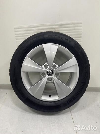 Новые Skoda Octavia A7, Michelin 205/55 R16