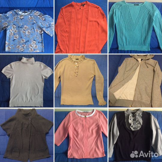 Женские вещи пакетом 44-46размер(9шт.)
